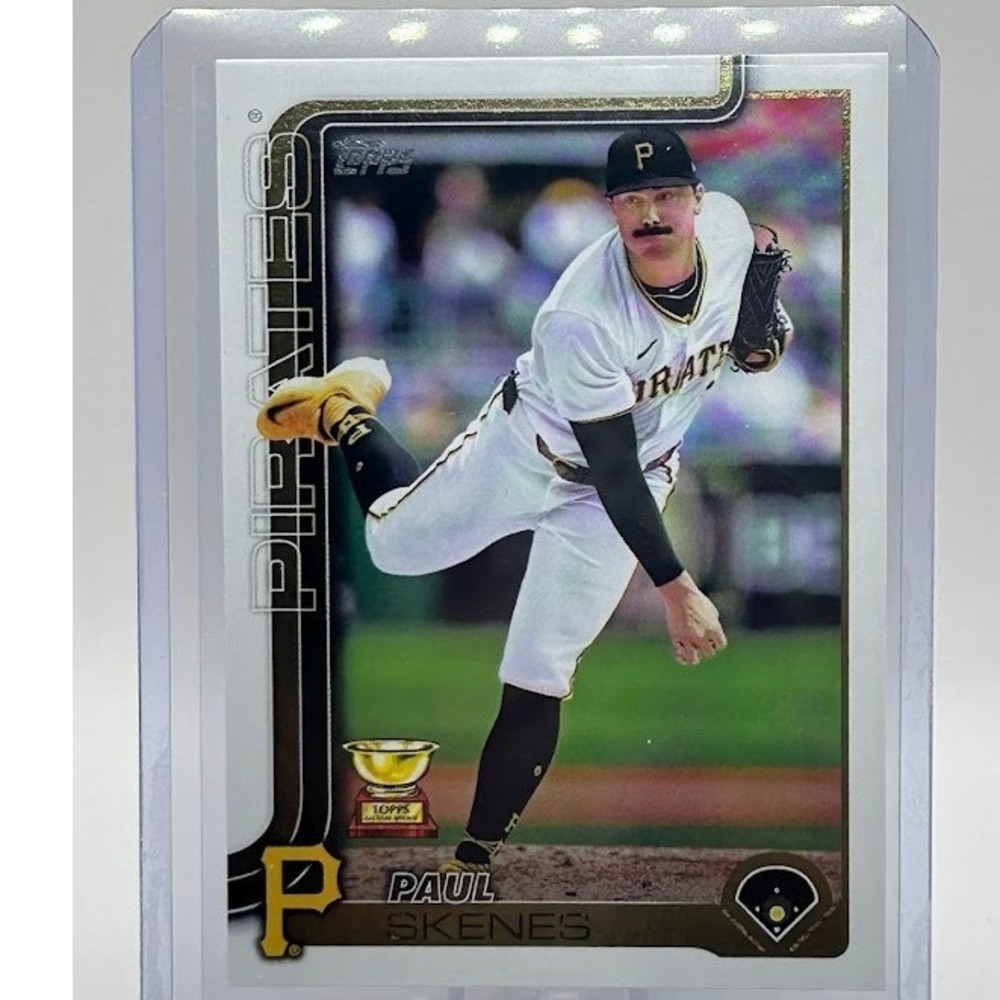 Paul Skenes Gold Parallel 2025 Topps 98 MLB Pittsburgh Pirates